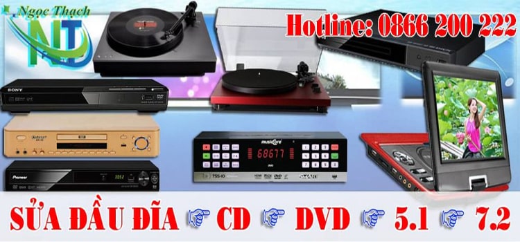Sửa Chữa Đầu Đĩa CD VCD SVCD DVD 5.1 7.2 Tại Nhà (11)
