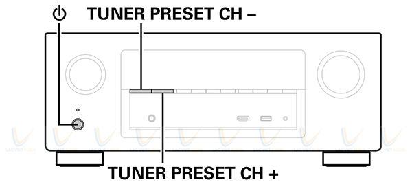 Trung Tâm Sửa Amply DENON Tại Hà Nội Chia Sẻ Cách Reset amply Denon AVR-X1400H, AVR-X2400H, AVR-X3400H